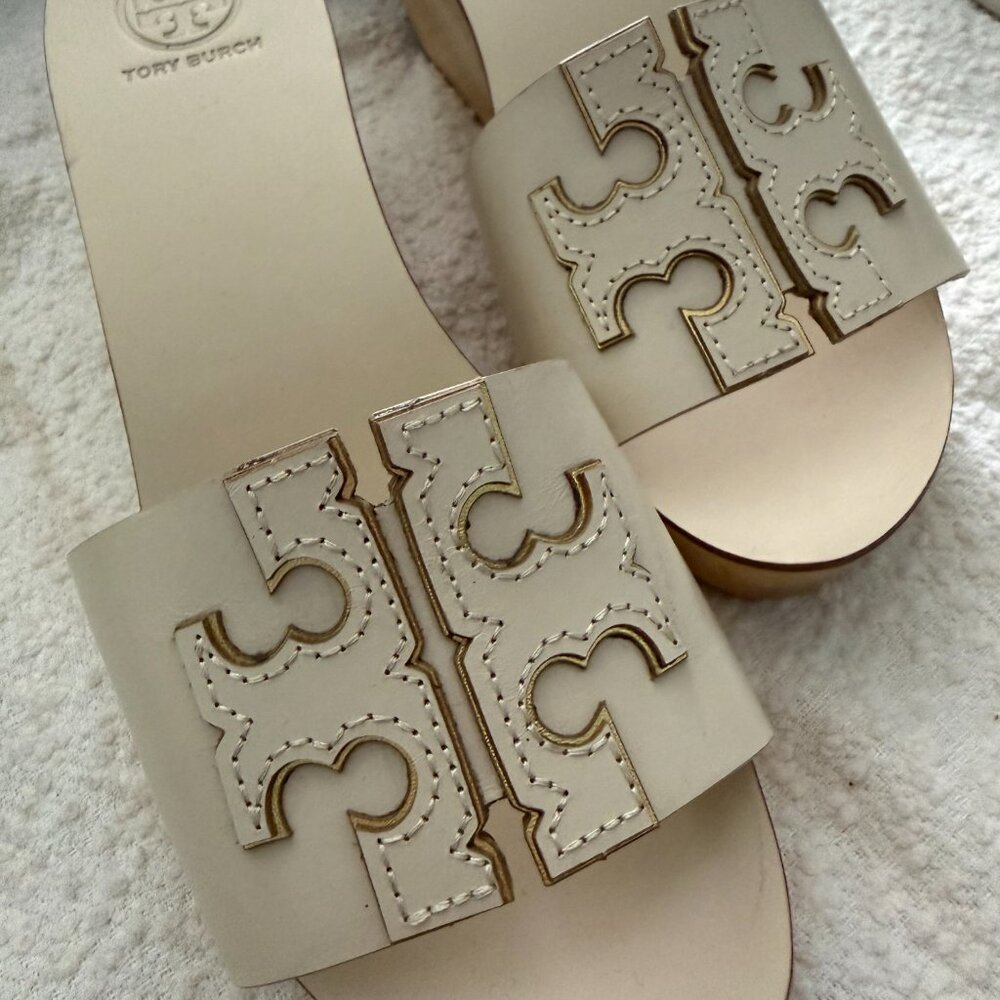 Tory Burch Ines Wooden Wedge